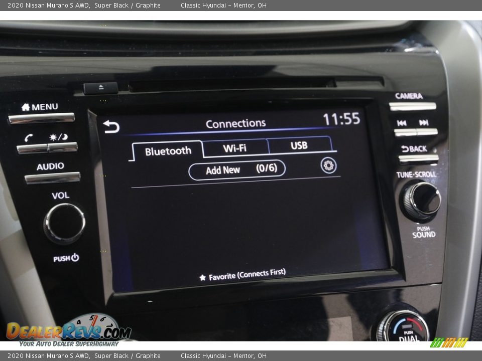 2020 Nissan Murano S AWD Super Black / Graphite Photo #10