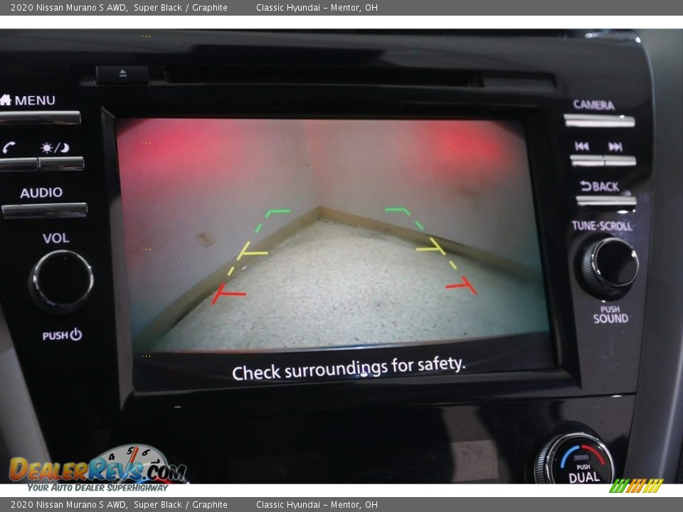 2020 Nissan Murano S AWD Super Black / Graphite Photo #11