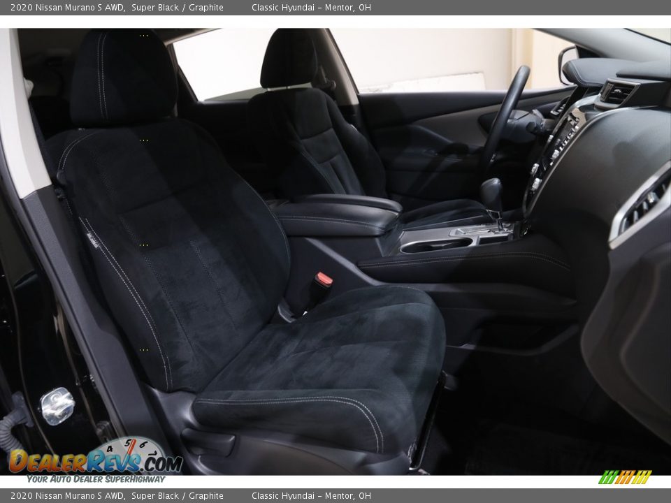 2020 Nissan Murano S AWD Super Black / Graphite Photo #14