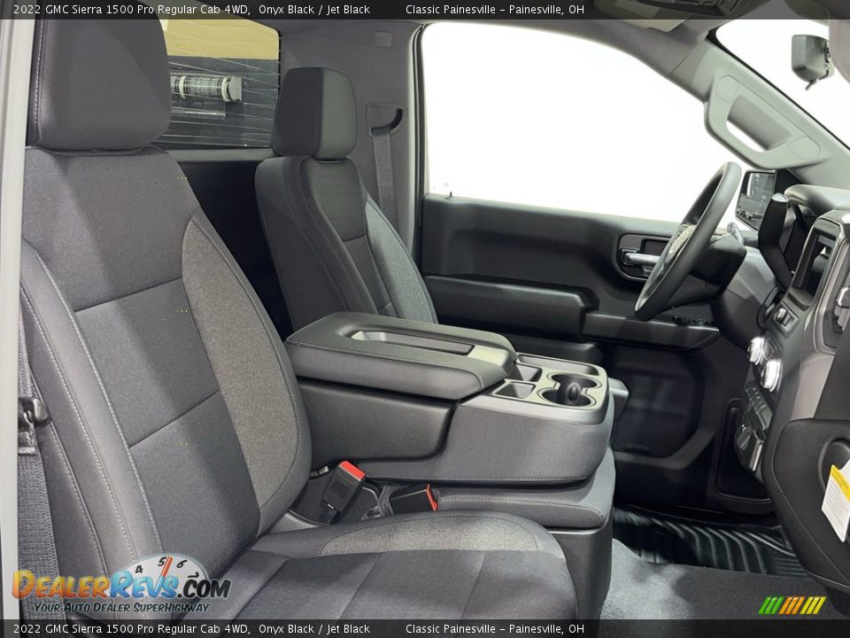 2022 GMC Sierra 1500 Pro Regular Cab 4WD Onyx Black / Jet Black Photo #23