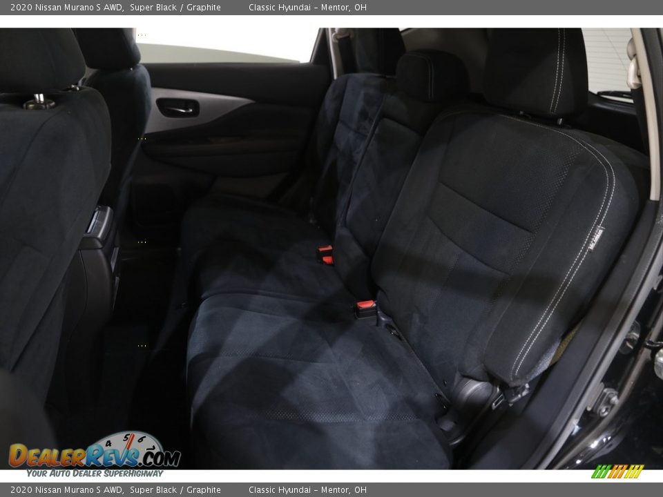 2020 Nissan Murano S AWD Super Black / Graphite Photo #16