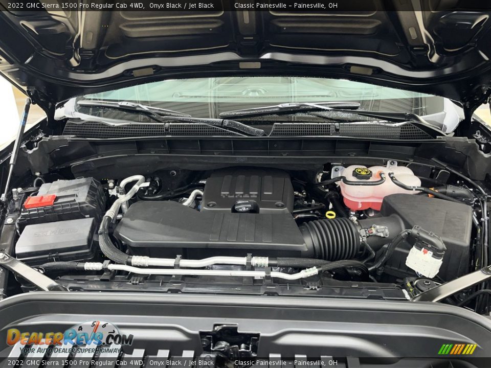 2022 GMC Sierra 1500 Pro Regular Cab 4WD 2.7 Liter Turbocharged DOHC 16-Valve VVT 4 Cylinder Engine Photo #25