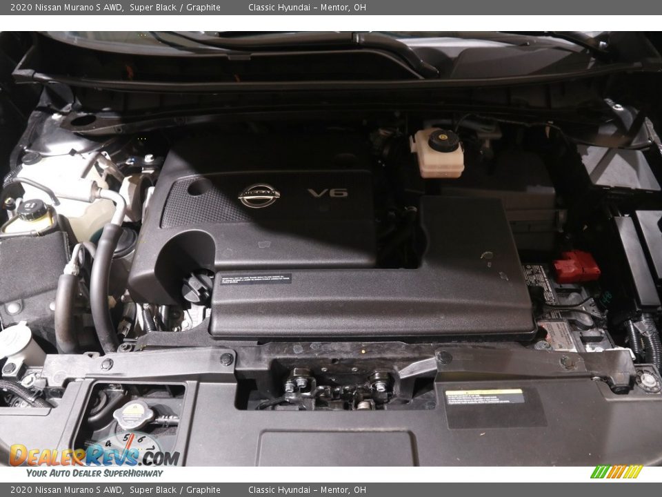 2020 Nissan Murano S AWD Super Black / Graphite Photo #18