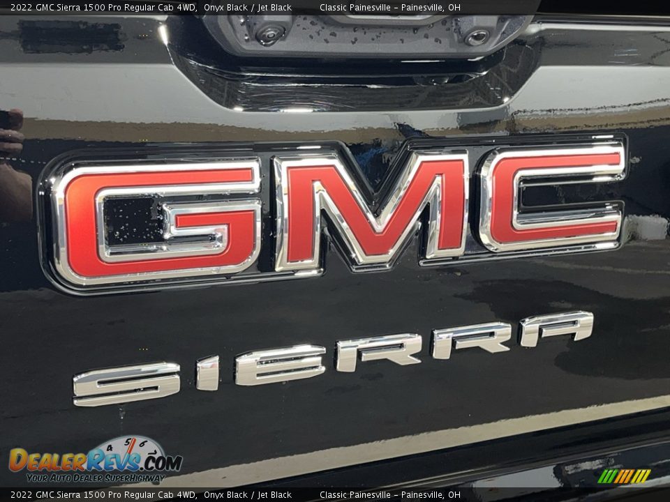 2022 GMC Sierra 1500 Pro Regular Cab 4WD Onyx Black / Jet Black Photo #26