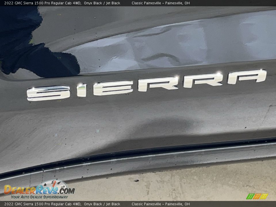 2022 GMC Sierra 1500 Pro Regular Cab 4WD Onyx Black / Jet Black Photo #27