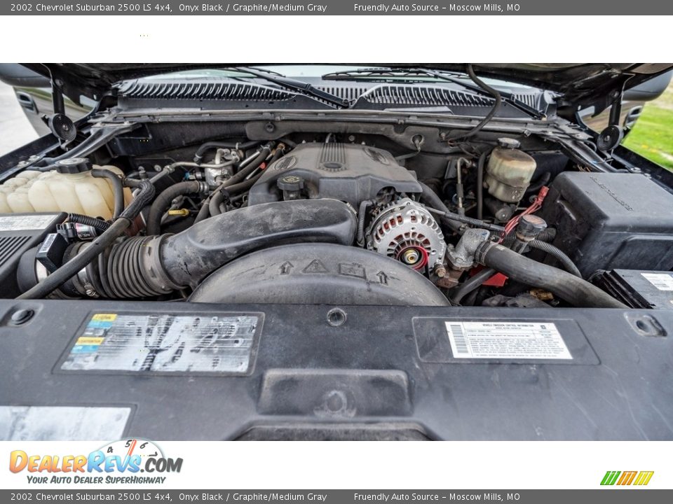 2002 Chevrolet Suburban 2500 LS 4x4 8.1 Liter OHV 16-Valve Vortec V8 Engine Photo #16