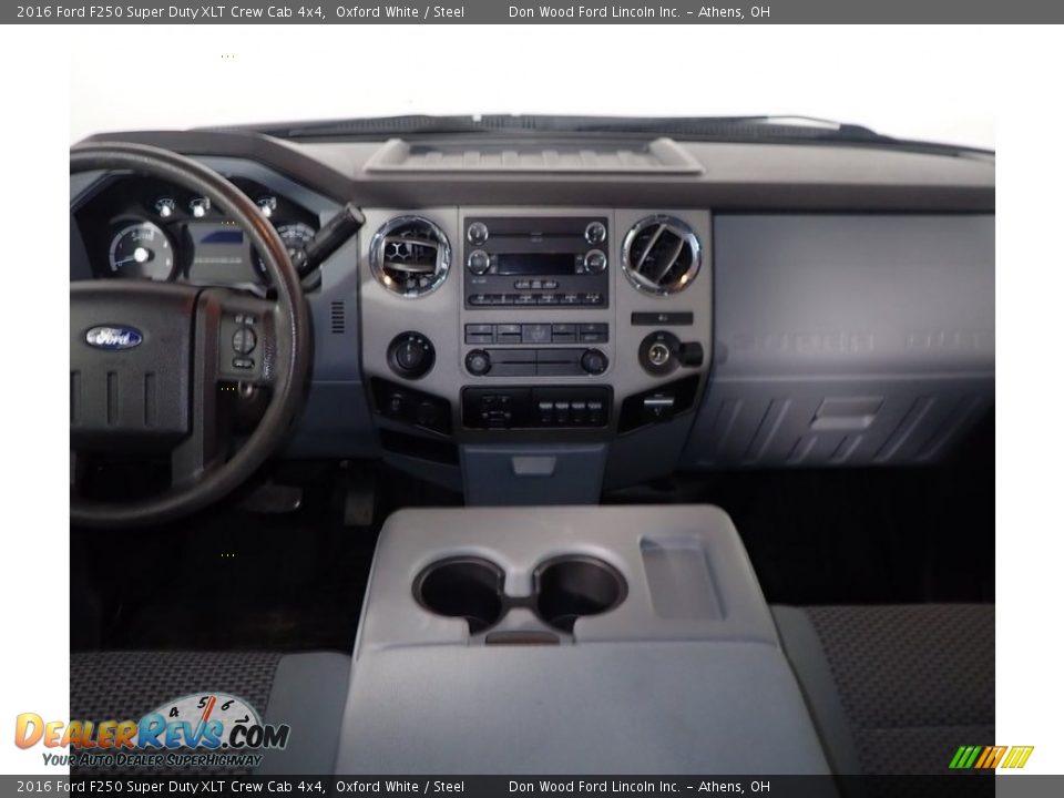 2016 Ford F250 Super Duty XLT Crew Cab 4x4 Oxford White / Steel Photo #20