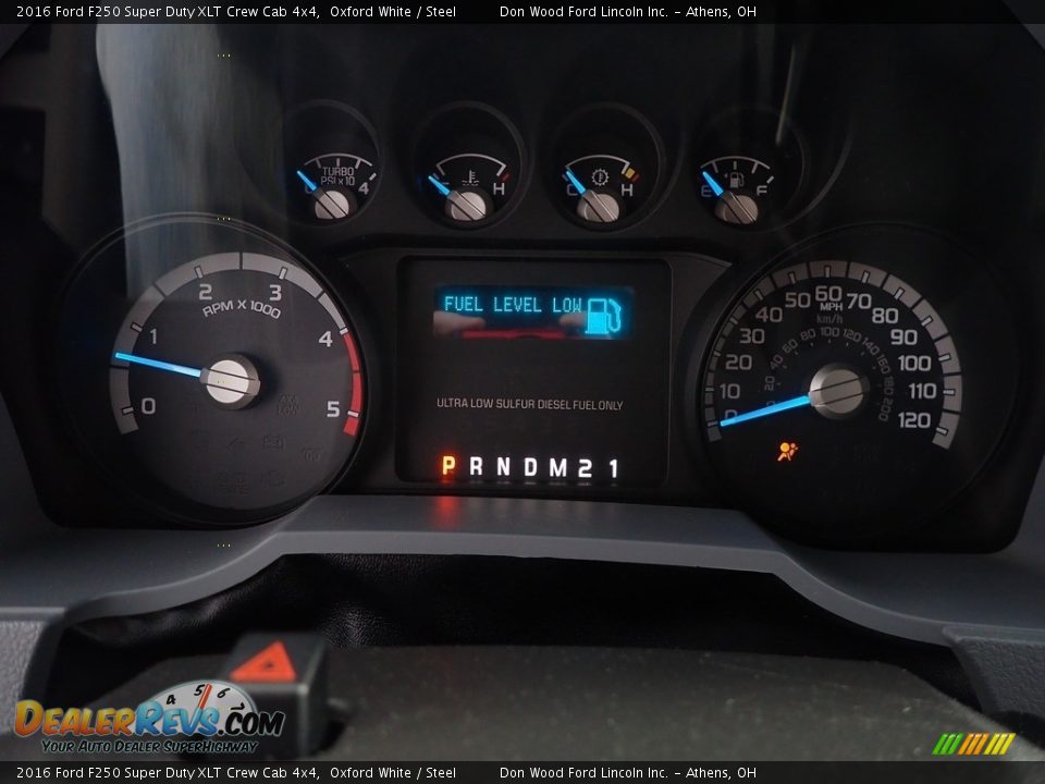 2016 Ford F250 Super Duty XLT Crew Cab 4x4 Oxford White / Steel Photo #23