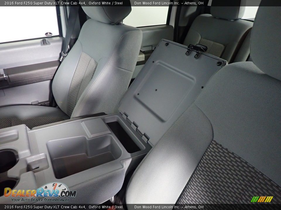 2016 Ford F250 Super Duty XLT Crew Cab 4x4 Oxford White / Steel Photo #30
