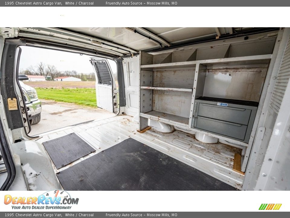 1995 Chevrolet Astro Cargo Van White / Charcoal Photo #23