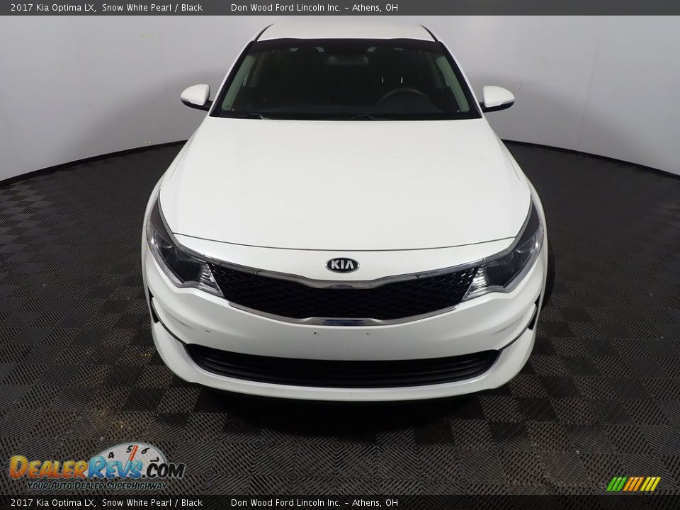 2017 Kia Optima LX Snow White Pearl / Black Photo #5