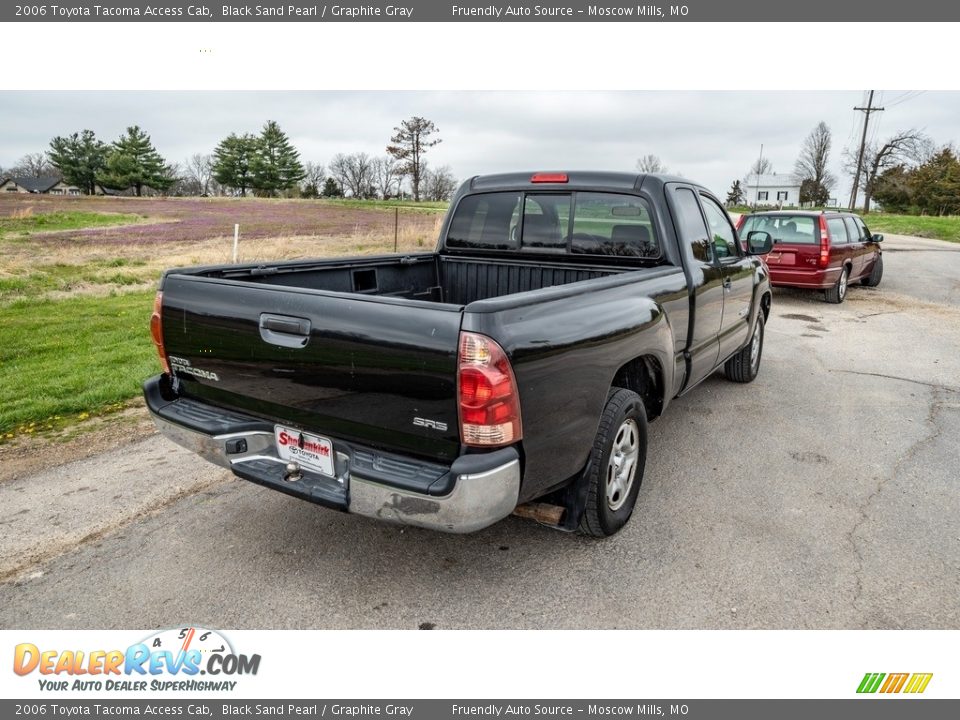 2006 Toyota Tacoma Access Cab Black Sand Pearl / Graphite Gray Photo #4