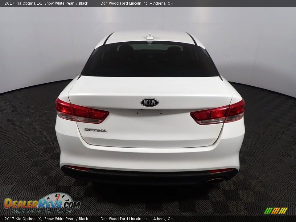 2017 Kia Optima LX Snow White Pearl / Black Photo #13