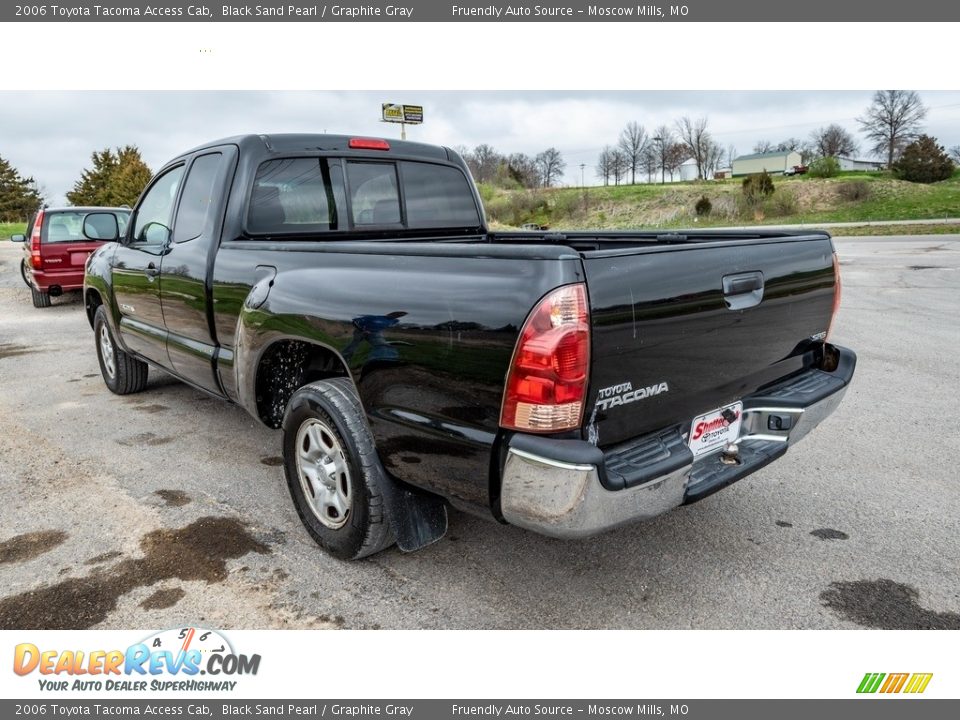 2006 Toyota Tacoma Access Cab Black Sand Pearl / Graphite Gray Photo #6