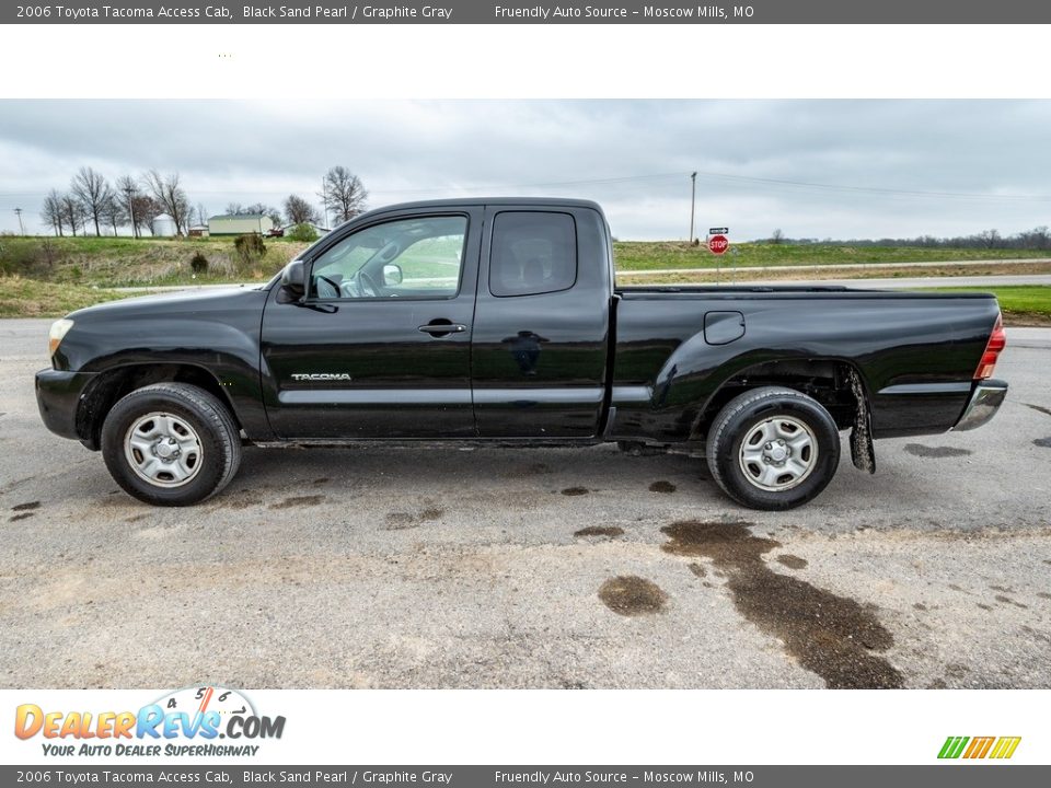 2006 Toyota Tacoma Access Cab Black Sand Pearl / Graphite Gray Photo #7