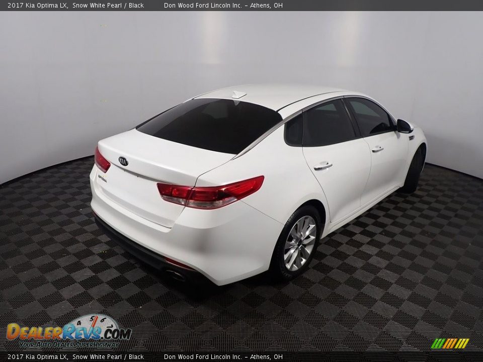 2017 Kia Optima LX Snow White Pearl / Black Photo #17