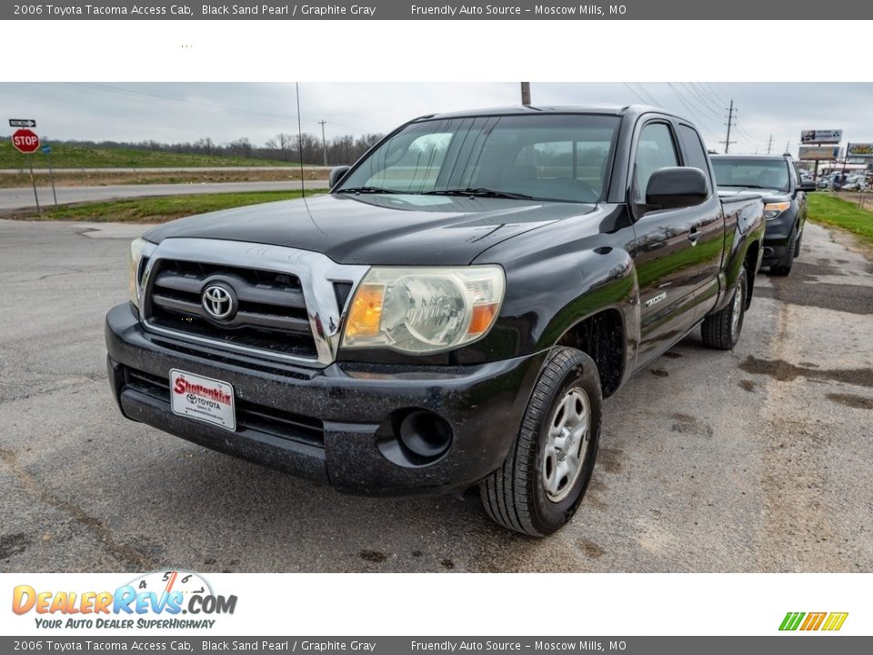 2006 Toyota Tacoma Access Cab Black Sand Pearl / Graphite Gray Photo #8