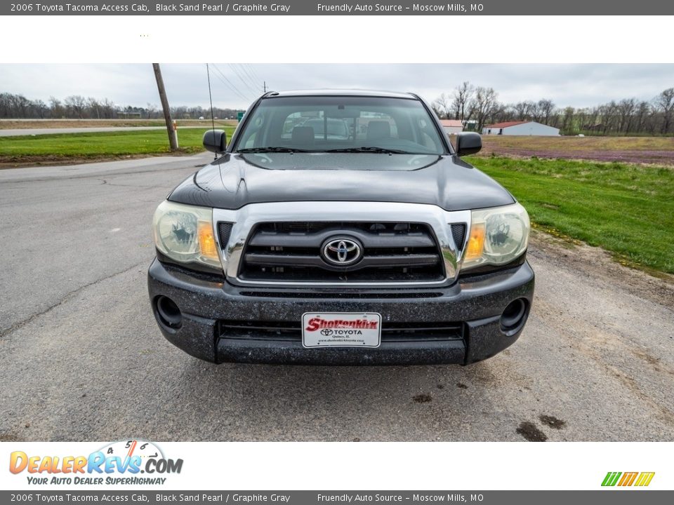 2006 Toyota Tacoma Access Cab Black Sand Pearl / Graphite Gray Photo #9