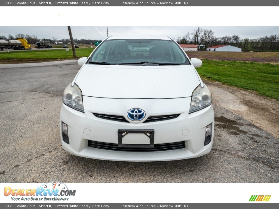 2010 Toyota Prius Hybrid II Blizzard White Pearl / Dark Gray Photo #9