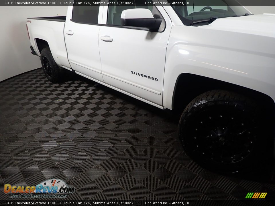 2016 Chevrolet Silverado 1500 LT Double Cab 4x4 Summit White / Jet Black Photo #4