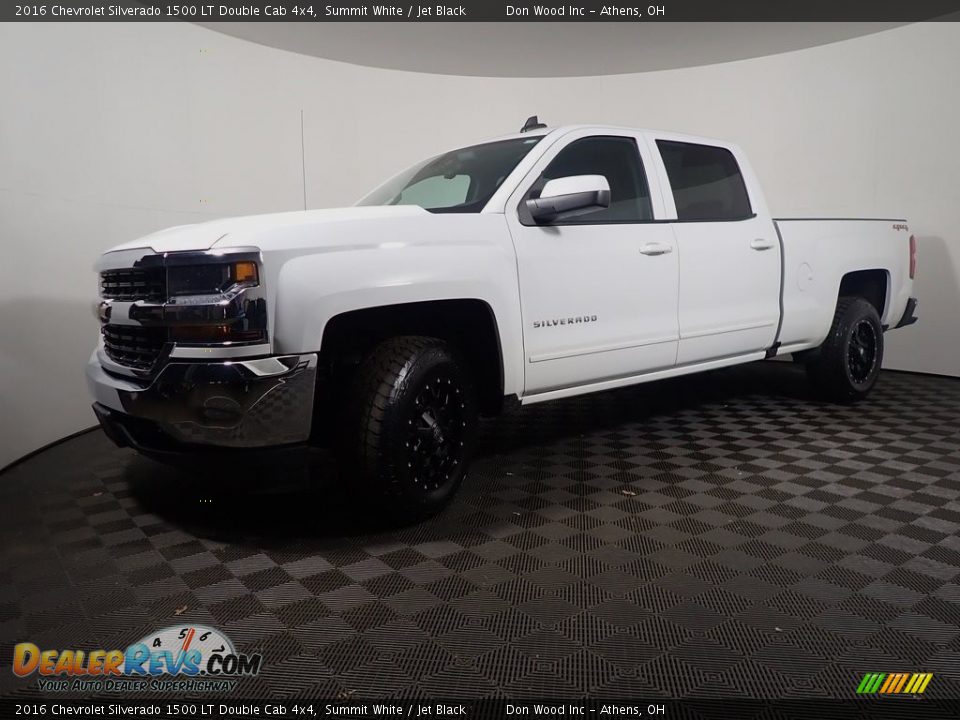 2016 Chevrolet Silverado 1500 LT Double Cab 4x4 Summit White / Jet Black Photo #8