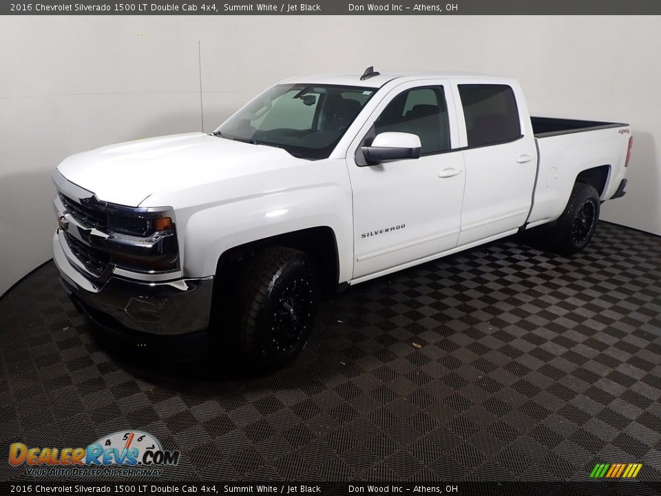 2016 Chevrolet Silverado 1500 LT Double Cab 4x4 Summit White / Jet Black Photo #9