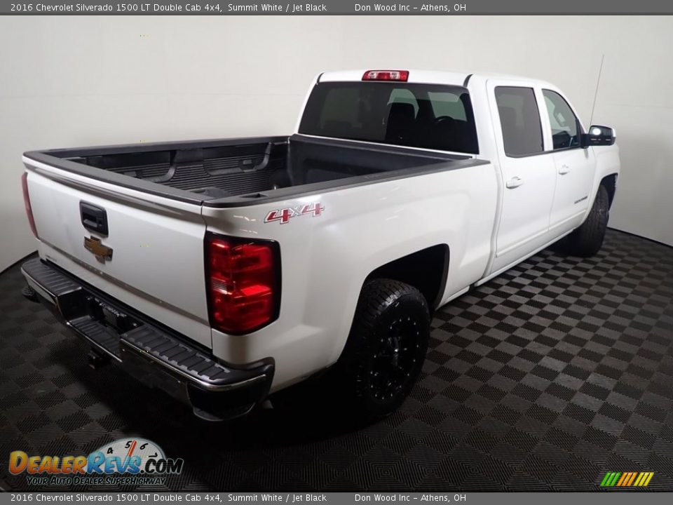 2016 Chevrolet Silverado 1500 LT Double Cab 4x4 Summit White / Jet Black Photo #16