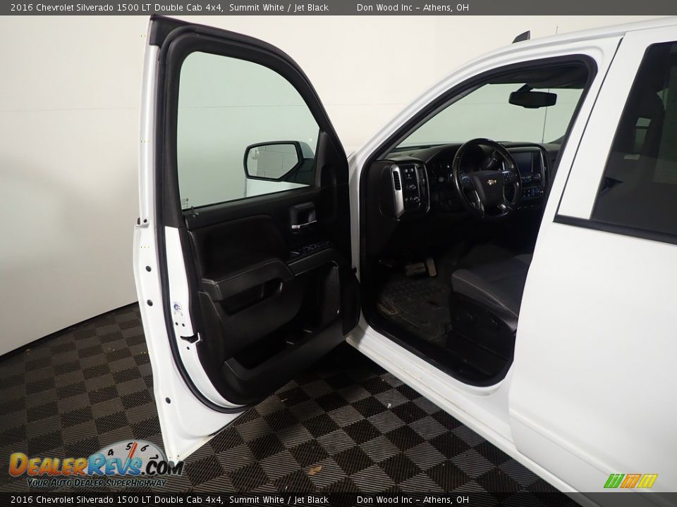 2016 Chevrolet Silverado 1500 LT Double Cab 4x4 Summit White / Jet Black Photo #19
