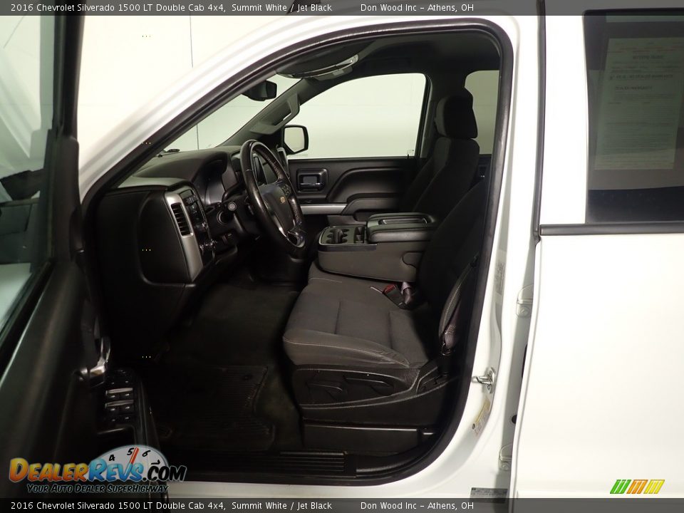 2016 Chevrolet Silverado 1500 LT Double Cab 4x4 Summit White / Jet Black Photo #21