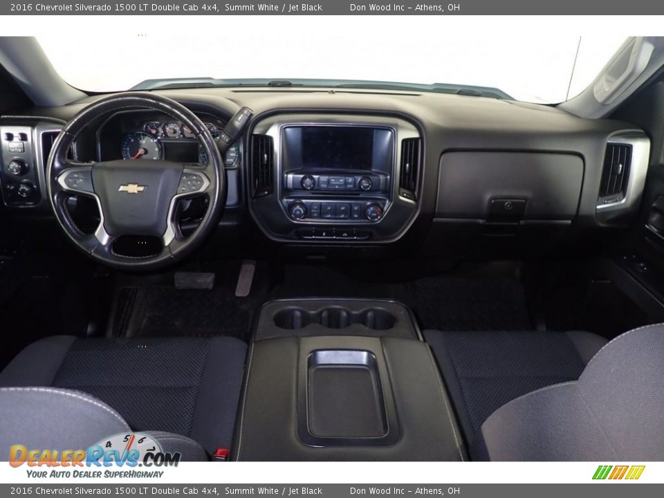 2016 Chevrolet Silverado 1500 LT Double Cab 4x4 Summit White / Jet Black Photo #23