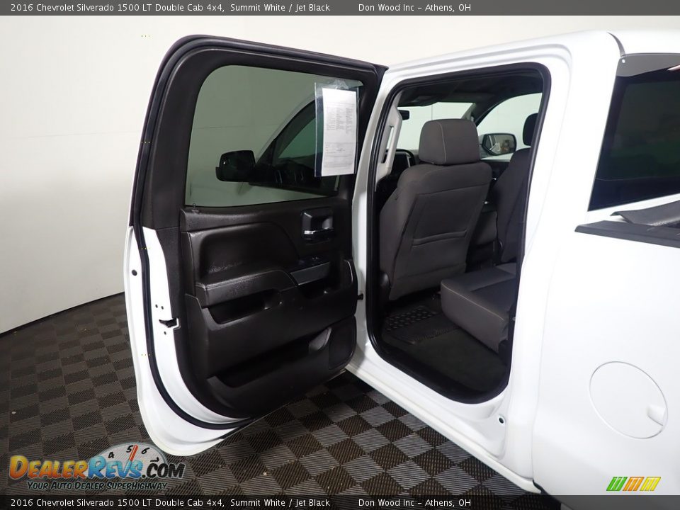2016 Chevrolet Silverado 1500 LT Double Cab 4x4 Summit White / Jet Black Photo #33