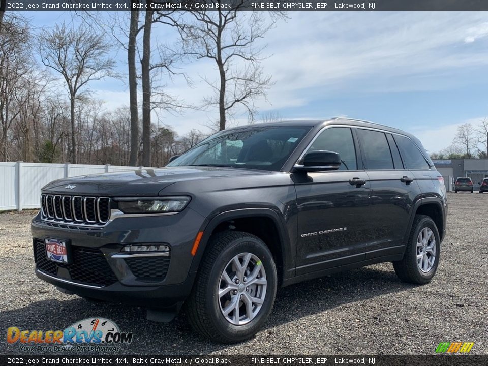 2022 Jeep Grand Cherokee Limited 4x4 Baltic Gray Metallic / Global Black Photo #1