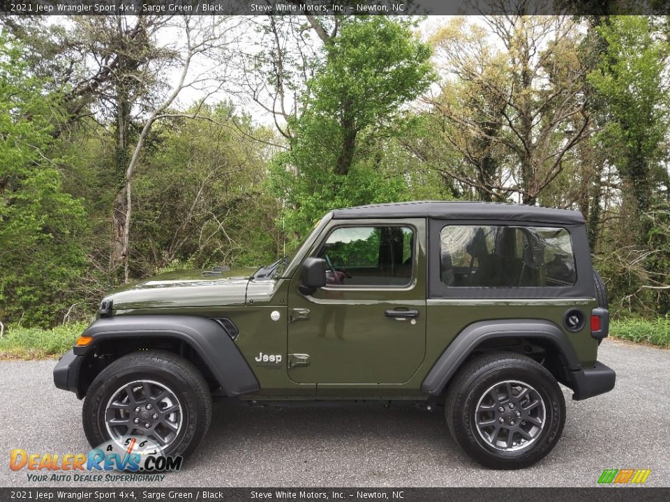 Sarge Green 2021 Jeep Wrangler Sport 4x4 Photo #1