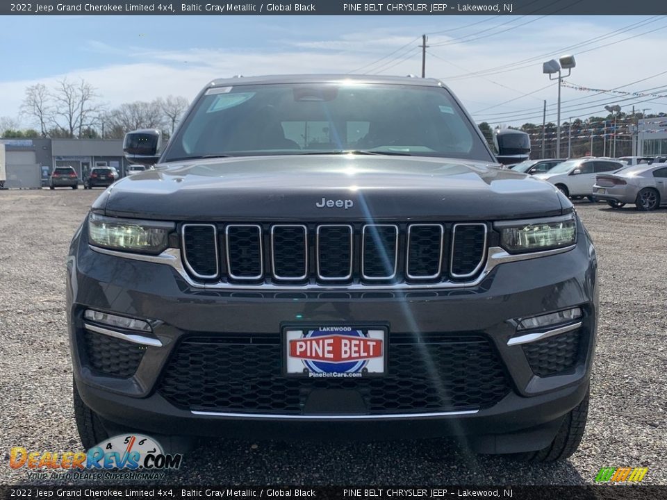 2022 Jeep Grand Cherokee Limited 4x4 Baltic Gray Metallic / Global Black Photo #3