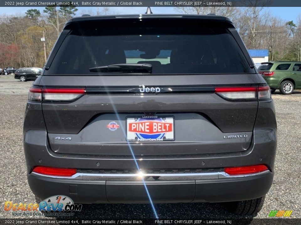 2022 Jeep Grand Cherokee Limited 4x4 Baltic Gray Metallic / Global Black Photo #7