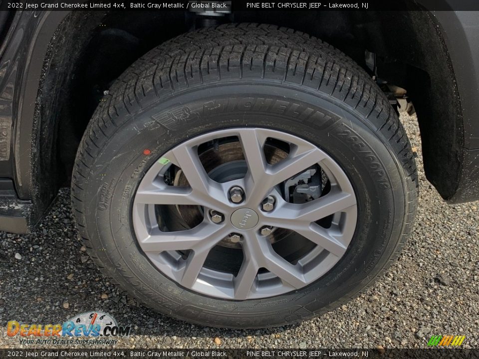 2022 Jeep Grand Cherokee Limited 4x4 Baltic Gray Metallic / Global Black Photo #9