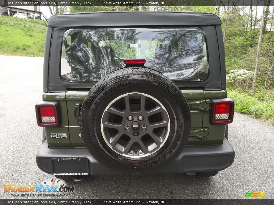 2021 Jeep Wrangler Sport 4x4 Sarge Green / Black Photo #8