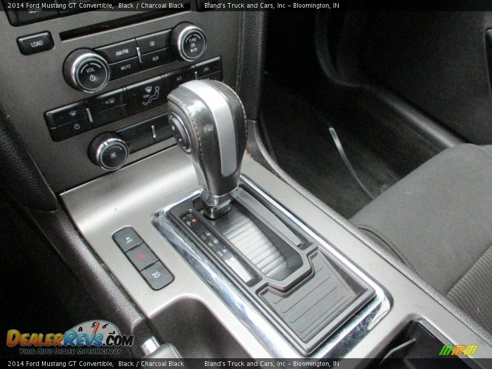 2014 Ford Mustang GT Convertible Black / Charcoal Black Photo #12