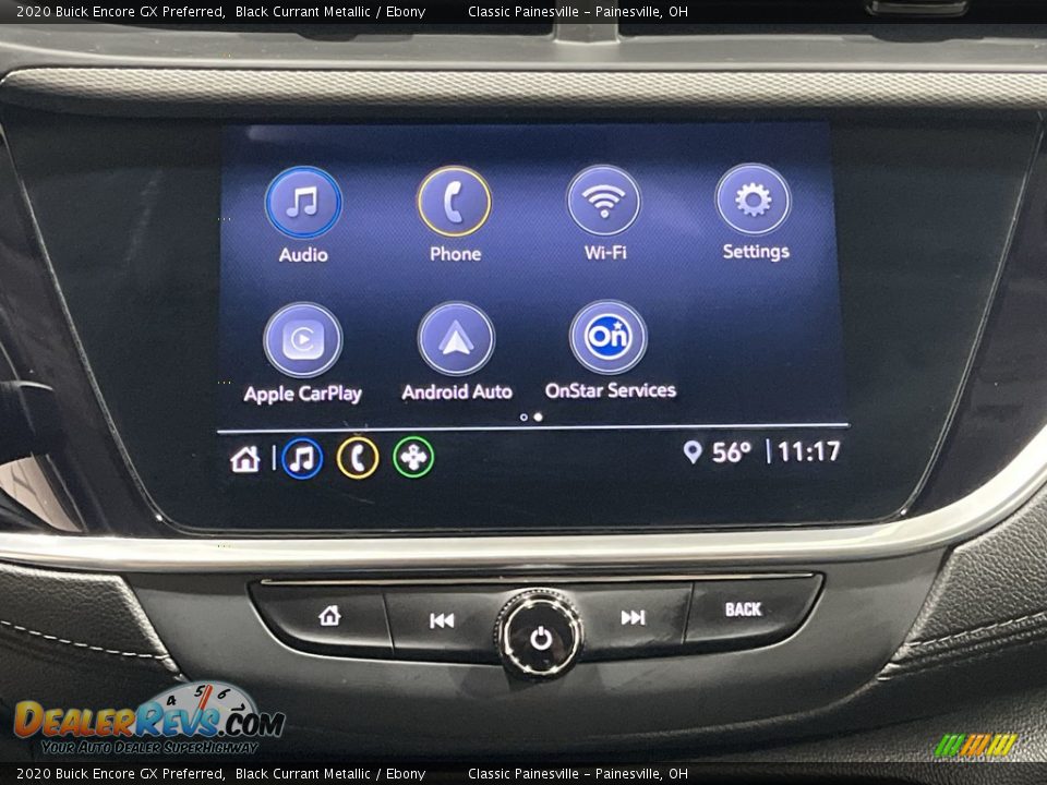 2020 Buick Encore GX Preferred Black Currant Metallic / Ebony Photo #13