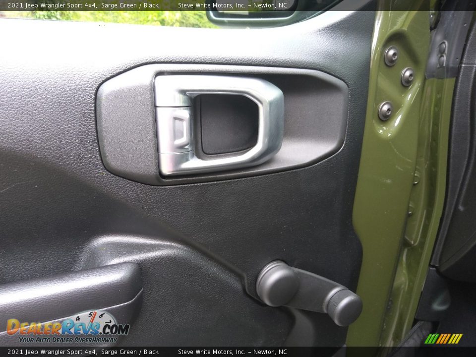 2021 Jeep Wrangler Sport 4x4 Sarge Green / Black Photo #12