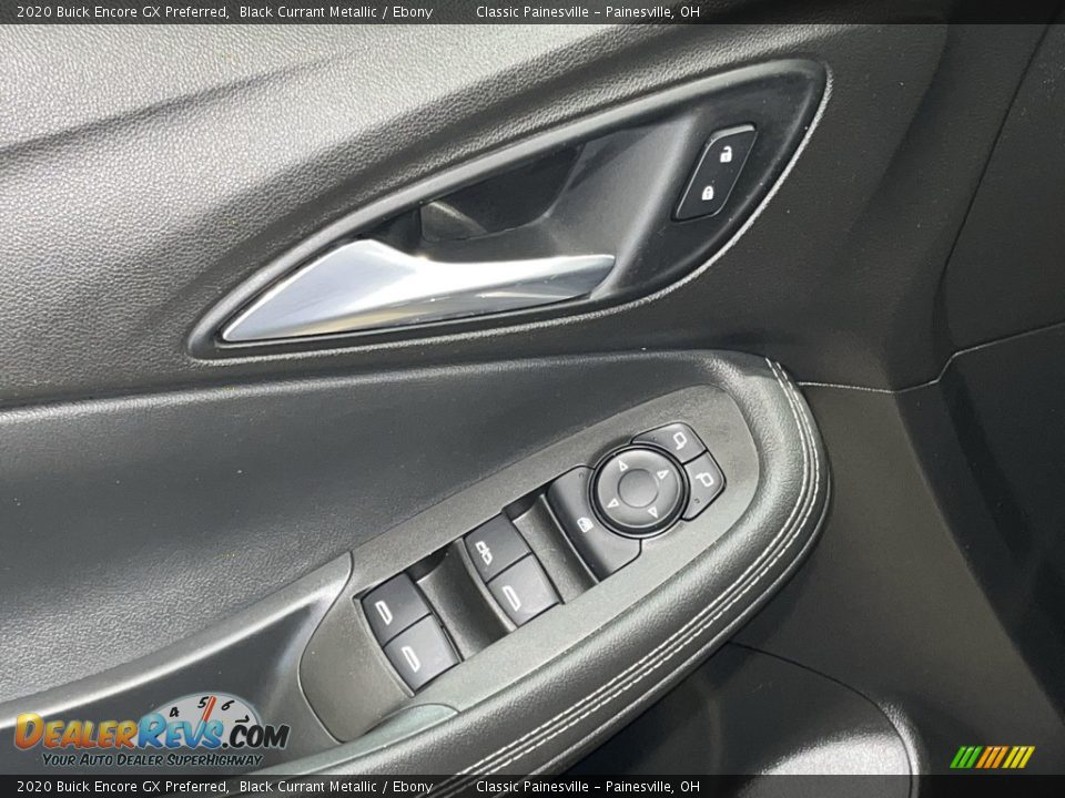 2020 Buick Encore GX Preferred Black Currant Metallic / Ebony Photo #22