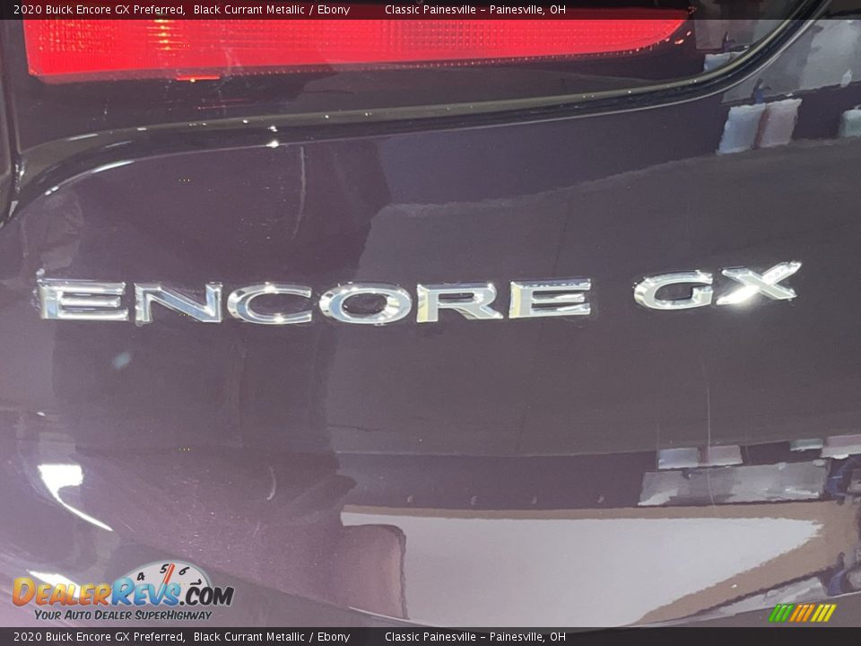 2020 Buick Encore GX Preferred Black Currant Metallic / Ebony Photo #30