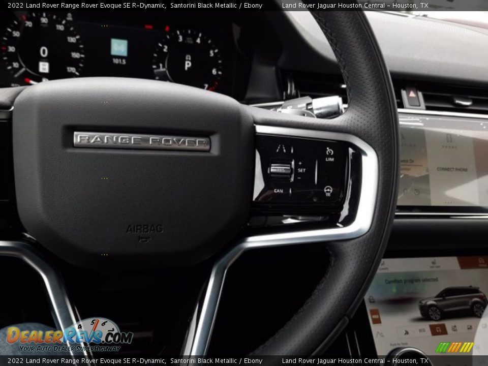 2022 Land Rover Range Rover Evoque SE R-Dynamic Steering Wheel Photo #18