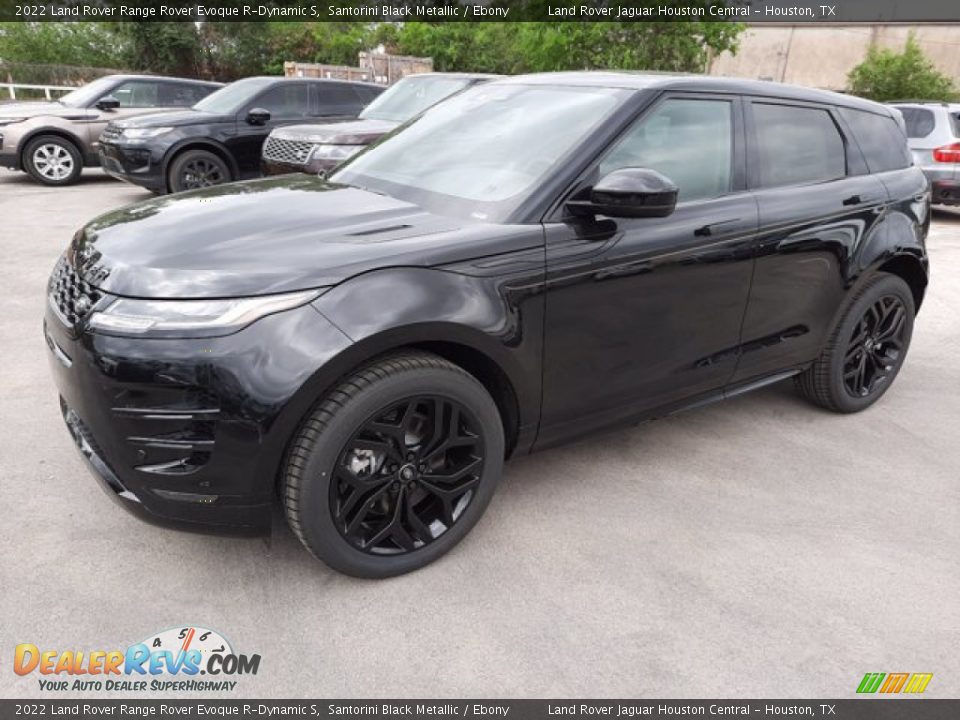 Front 3/4 View of 2022 Land Rover Range Rover Evoque R-Dynamic S Photo #1