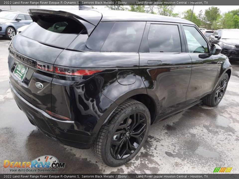 2022 Land Rover Range Rover Evoque R-Dynamic S Santorini Black Metallic / Ebony Photo #2