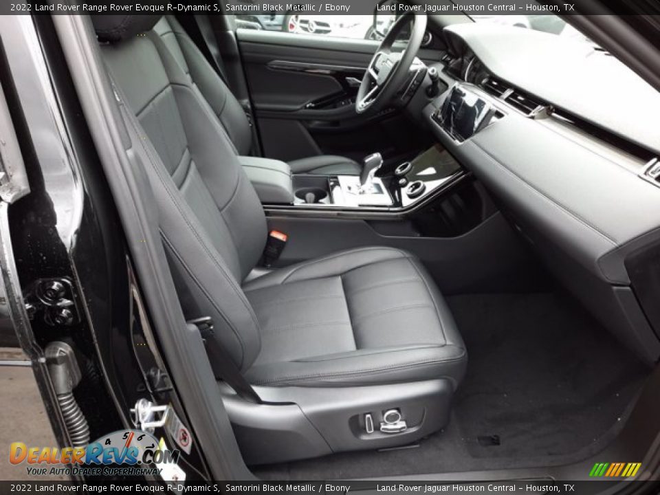 Ebony Interior - 2022 Land Rover Range Rover Evoque R-Dynamic S Photo #3