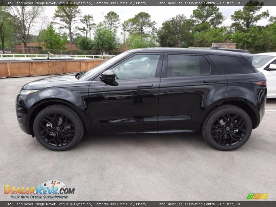 Santorini Black Metallic 2022 Land Rover Range Rover Evoque R-Dynamic S Photo #6