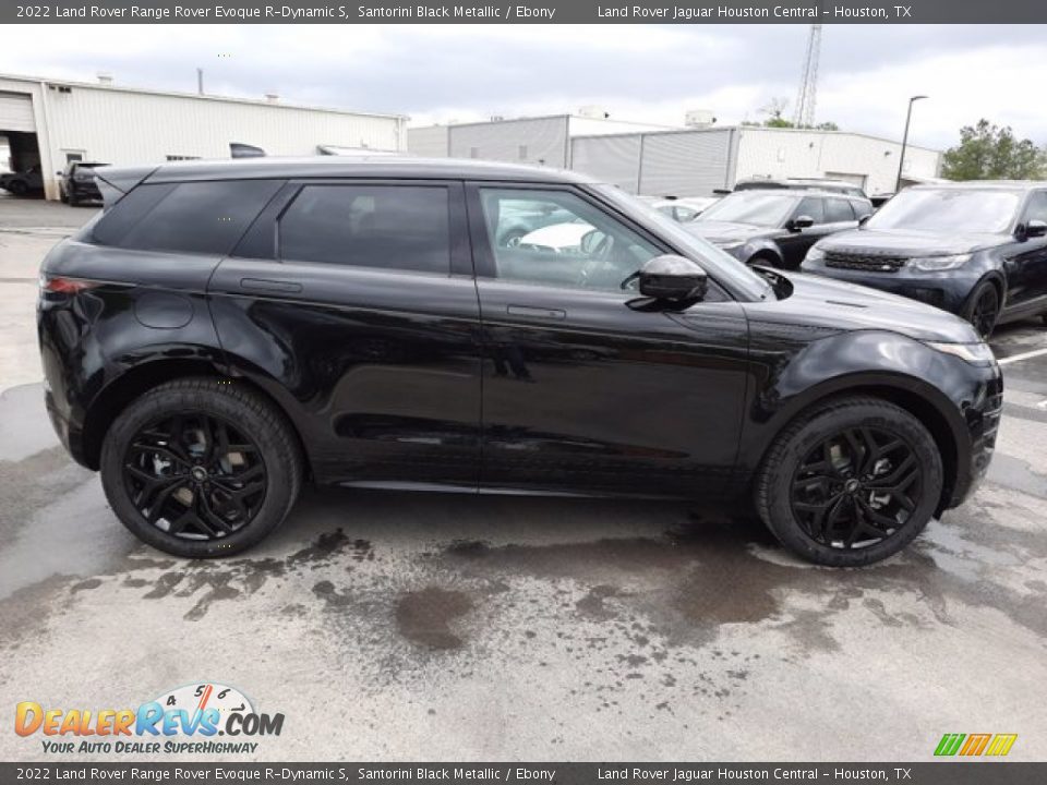 Santorini Black Metallic 2022 Land Rover Range Rover Evoque R-Dynamic S Photo #11