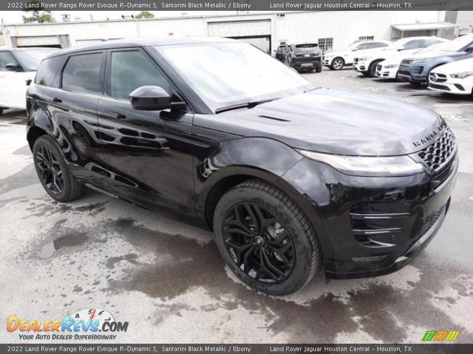 Front 3/4 View of 2022 Land Rover Range Rover Evoque R-Dynamic S Photo #12