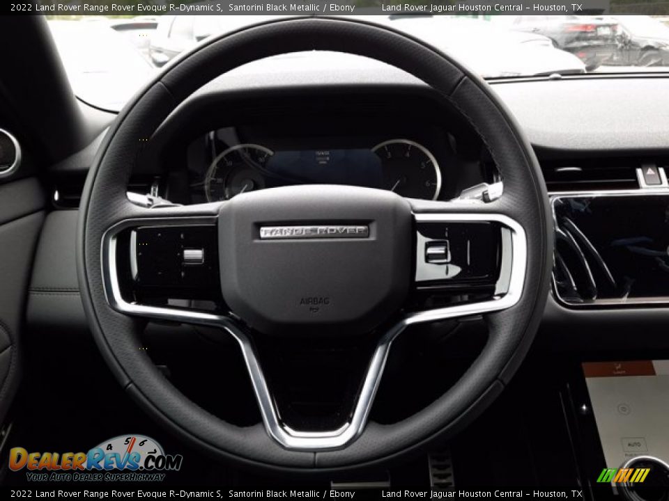 2022 Land Rover Range Rover Evoque R-Dynamic S Steering Wheel Photo #16